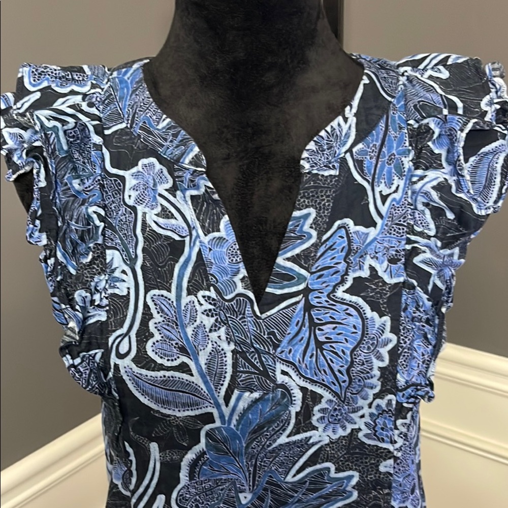 Parker Ruffle Sleeve Blouse - Picture 2 of 6